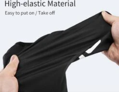 Giyo Overschoenen - Maat 44/45 (XL) - 1 Paar - Mountainbike - Wielrennen - Zwart - Wind En Waterdicht - Waterproof - Regen - Vorst -Fietsenwinkel 1200x922