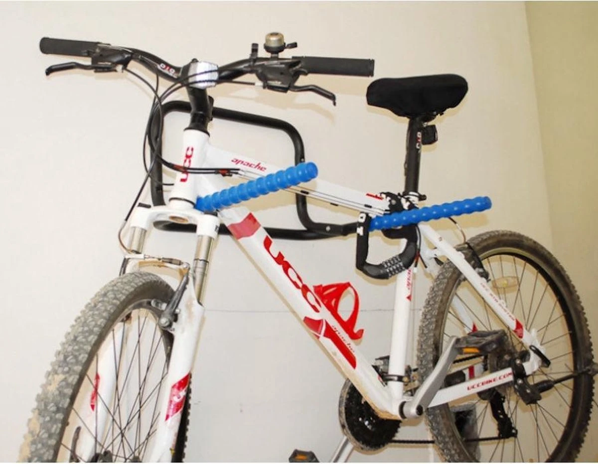 Merkloos Decopatent® Muur Ophangsysteem Voor 2 Fietsen & Inklapbaar - Ophang Systeem Fiets - Ophangen Aan Muur - Houder Muur - Wandmontage 9 Merkloos Decopatent® Muur Ophangsysteem Voor 2 Fietsen & Inklapbaar - Ophang Systeem Fiets - Ophangen Aan Muur - Houder Muur - Wandmontage - Afbeelding 9