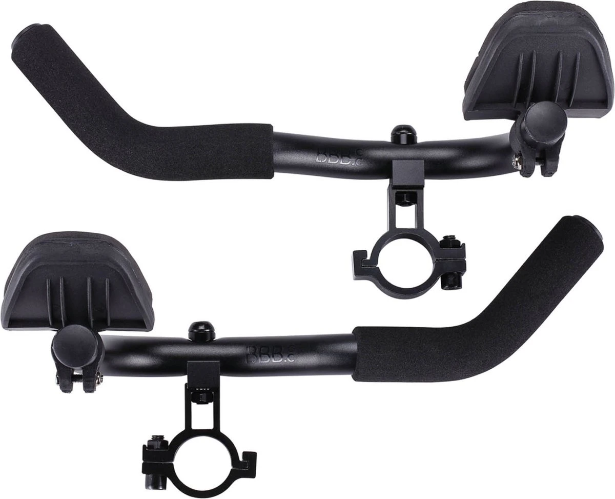 BBB Cycling AeroComfort Ligstuur - Verstelbaar - Aluminium - Opzetstuur Met Armsteun - Zwart - 22.2-31.8mm - BHB-59 10 BBB Cycling AeroComfort Ligstuur - Verstelbaar - Aluminium - Opzetstuur Met Armsteun - Zwart - 22.2-31.8mm - BHB-59 - Afbeelding 10