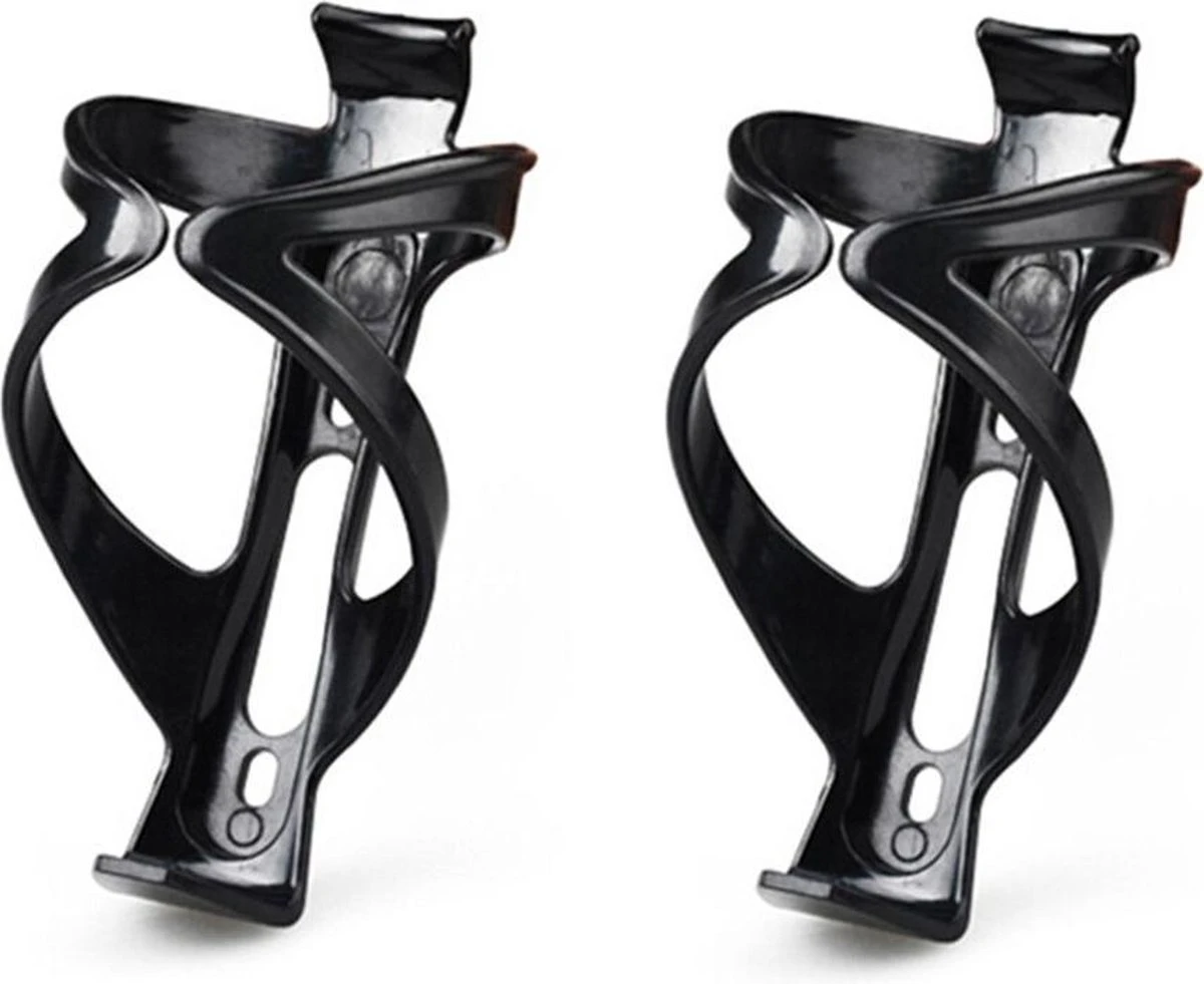 2 Stuks Ultra Lichtgewicht Bidonhouders - Krachtige Verstevigde Klemmen - Zwart - Weegt Slechts 23 Gram! 1 2 Stuks Ultra Lichtgewicht Bidonhouders - Krachtige Verstevigde Klemmen - Zwart - Weegt Slechts 23 Gram!