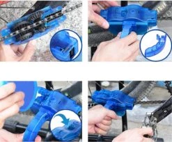 VITAMO Fietsketting Reiniger + 4 Borstels - Fiets Ketting Schoonmaken - Kettingbeschermer - Fietsgereedschap - Kettingborstel - Fietsversnelling Cleaner - Fietskettingreiniger - Schoonmaak Set - Gratis Handschoenen -Fietsenwinkel 1200x989 1