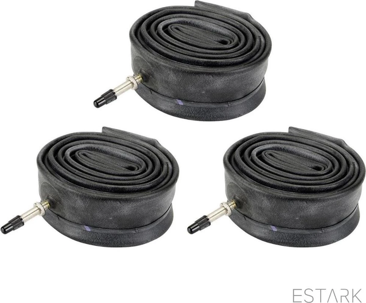 ESTARK® - 3 X Binnenband 28 Inch / 28" Voor De Fiets / Dunlop Ventiel / Racefiets / Mountainbike / 40 Mm / Band 40 / 30 - 622 Wiel / 28 * 1 5/8 * 1 3/8 / 28 " (A) 3 ESTARK® - 3 X Binnenband 28 Inch / 28" Voor De Fiets / Dunlop Ventiel / Racefiets / Mountainbike / 40 Mm / Band 40 / 30 - 622 Wiel / 28 * 1 5/8 * 1 3/8 / 28 " (A) - Afbeelding 3