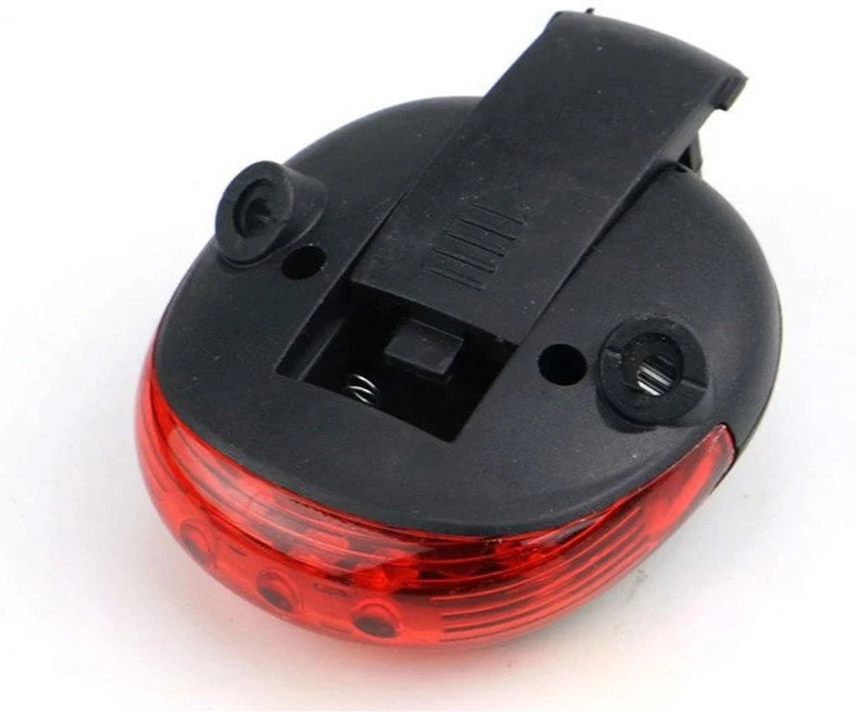 Fiets Achterlicht - LED Licht Met Laser - Fiets Lamp - Waterdicht - Racefiets Verlichting - Inclusief Batterijen - Rheme 11 Fiets Achterlicht - LED Licht Met Laser - Fiets Lamp - Waterdicht - Racefiets Verlichting - Inclusief Batterijen - Rheme - Afbeelding 11
