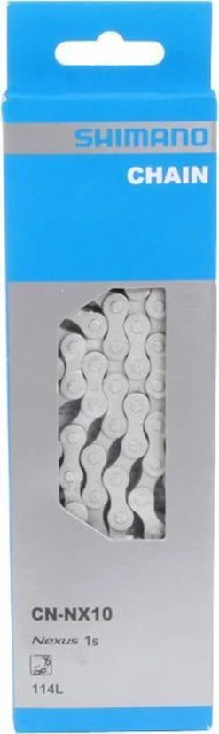 Ketting Shimano Nexus NX10 Anti-roest 1/2" X 1/8" - 114 Schakels -Fietsenwinkel 358x1200