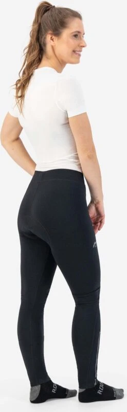 Rogelli Core - Lange Fietsbroek Zonder Bretels - Dames - Maat L - Zwart -Fietsenwinkel 370x1200