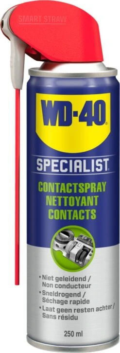 WD-40 Specialist® Contactspray - 250ml - Contact Cleaner - Contactreiniger - Voor Elektrische / Elektronische Onderdelen -Fietsenwinkel 408x1200 3