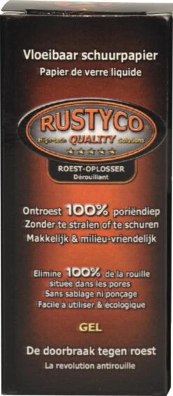 Rustyco GEL Roestoplosser - 50ml -Fietsenwinkel 525x1200