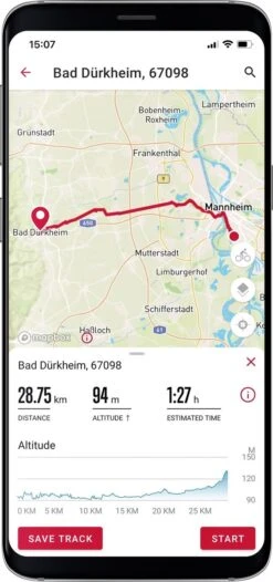 Sigma Sport ROX 4.0 GPS Fietscomputer - HR Top Mount Set - Zwart -Fietsenwinkel 564x1200