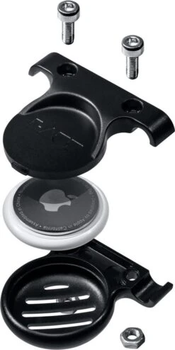 LAUT - BIKE TAG Saddle Mount For AirTag - Black -Fietsenwinkel 600x1200