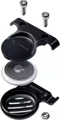 LAUT - BIKE TAG Saddle Mount For AirTag - Black -Fietsenwinkel 603x1200