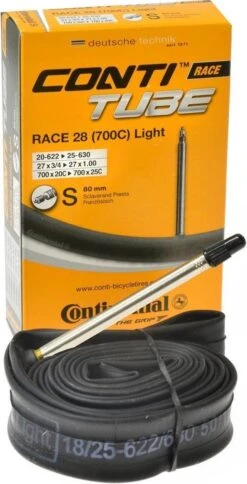 Continental Binnenband Race Light 28 Inch (18/25-622/630) Fv 80 Mm -Fietsenwinkel 612x1200