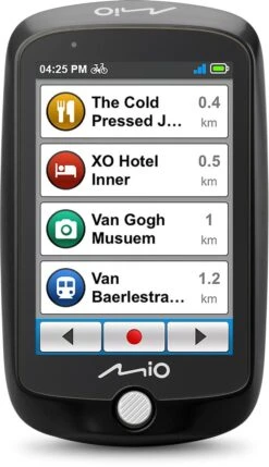 Mio Cyclo 220 Fietscomputer - Fietsnavigatie - Zwart -Fietsenwinkel 691x1200 1