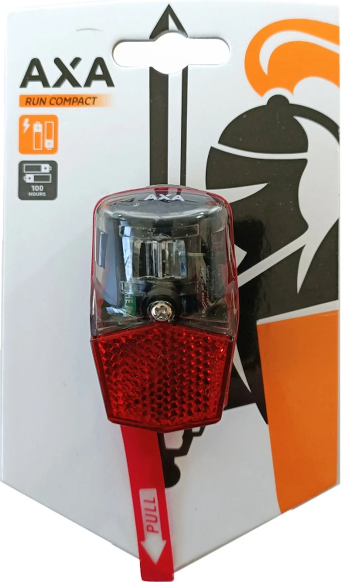 AXA Run Compact - Fiets Achterlicht - LED Fietsverlichting Op Batterij - Spatbord Montage – Rood 4 AXA Run Compact - Fiets Achterlicht - LED Fietsverlichting Op Batterij - Spatbord Montage – Rood - Afbeelding 4