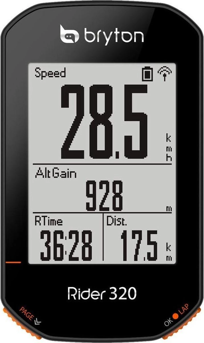 Bryton Rider 320 E / Basis Fietscomputer - 320 E / Basis 1 Bryton Rider 320 E / Basis Fietscomputer - 320 E / Basis