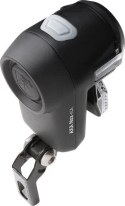 AXA Nox City 4 Lux - Fietslamp Voorlicht - LED Koplamp - Fietsverlichting Op Batterij - Auto/Off - Zwart -Fietsenwinkel 731x1200