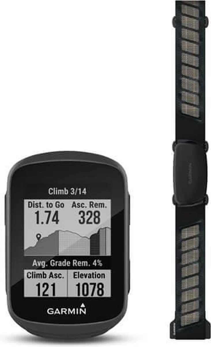 Garmin Edge 130 Plus Performance Bundel - Fietscomputer - Zwart 9 Garmin Edge 130 Plus Performance Bundel - Fietscomputer - Zwart - Afbeelding 9