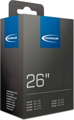 Schwalbe Binnenband - DV13 - 26 Inch X 1.50 - 2.40 - Hollands Ventiel - 40mm 16 Schwalbe Binnenband - DV13 - 26 Inch X 1.50 - 2.40 - Hollands Ventiel - 40mm -Fietsenwinkel 737x1200