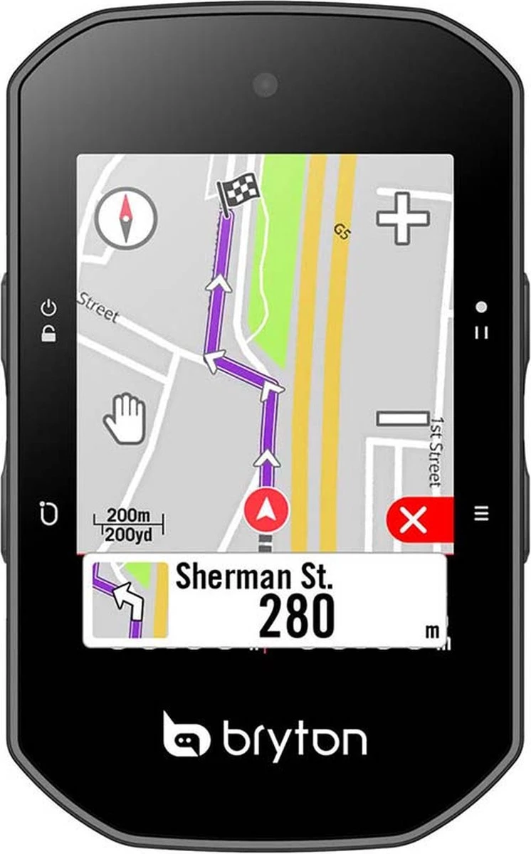 Bryton Rider S500 E - Fietscomputer 1 Bryton Rider S500 E - Fietscomputer