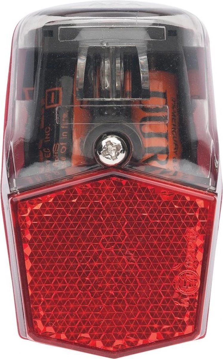 AXA Run Compact - Fiets Achterlicht - LED Fietsverlichting Op Batterij - Spatbord Montage – Rood 5 AXA Run Compact - Fiets Achterlicht - LED Fietsverlichting Op Batterij - Spatbord Montage – Rood - Afbeelding 5