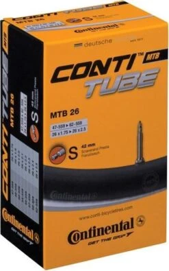 Continental Binnenband Mtb 26 X1.75-2.50 (47/62-559) Fv 42 Mm Zwart -Fietsenwinkel 751x1200