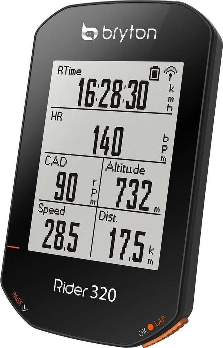 Bryton Rider 320 E / Basis Fietscomputer - 320 E / Basis 7 Bryton Rider 320 E / Basis Fietscomputer - 320 E / Basis - Afbeelding 7