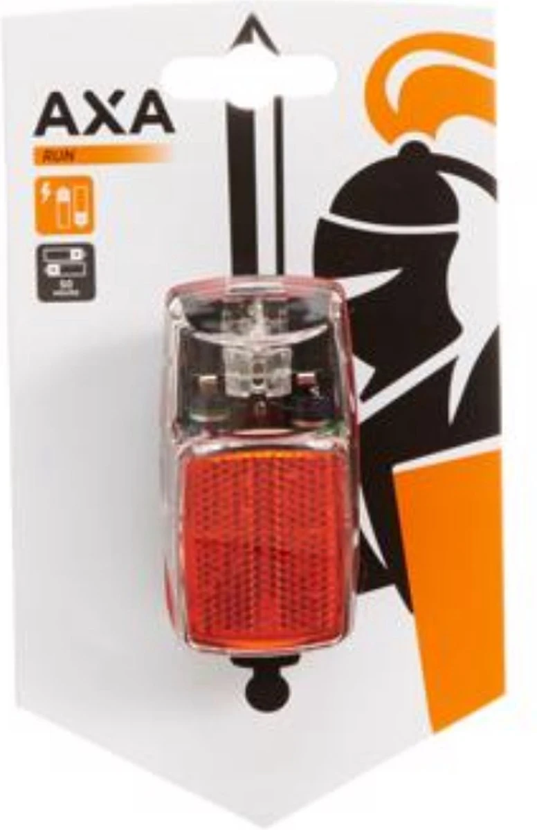 AXA Run Battery - Fiets Achterlicht - LED Fietsverlichting Op Batterij - Spatbord Montage – Rood 5 AXA Run Battery - Fiets Achterlicht - LED Fietsverlichting Op Batterij - Spatbord Montage – Rood - Afbeelding 5