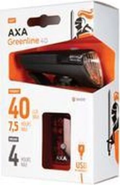 AXA Greenline 40 Lux - LED Fietslampjes Voor En Achter - Fietsverlichting USB Oplaadbaar -Fietsenwinkel 779x1200 2