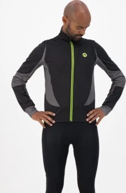 Rogelli Brave Winterjack - Fietsjack - Zwart/Grijs/Fluor - Heren - Maat L 8 Rogelli Brave Winterjack - Fietsjack - Zwart/Grijs/Fluor - Heren - Maat L -Fietsenwinkel 782x1200
