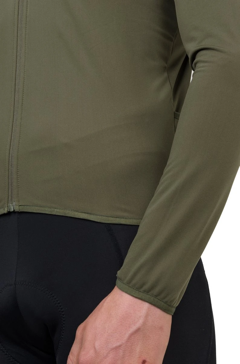 AGU Thermo Fietsshirt Lange Mouwen Essential Heren - Army Green - XL 6 AGU Thermo Fietsshirt Lange Mouwen Essential Heren - Army Green - XL - Afbeelding 6