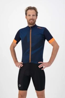 Rogelli Dusk Fietsshirt Heren Blauw/Oranje - Maat XL -Fietsenwinkel 800x1200 48