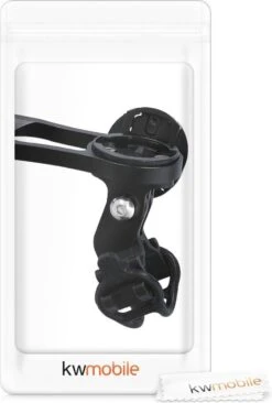 Kwmobile Houder Voor Garmin Edge / Bryton Rider / CatEye - Fietshouder Voor Navigatiesysteem - Stuurhouder In Zwart -Fietsenwinkel 809x1200