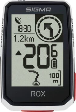 SIGMA SPORT GPS Fietscomputer Sigma ROX 2.0 GPS Met Standaard Stuurhouder - Wit -Fietsenwinkel 814x1200 1