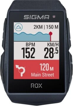 SIGMA SPORT ROX 11.1 EVO GPS Fietscomputer Incl. Stuurhouder, Zwart 22 SIGMA SPORT ROX 11.1 EVO GPS Fietscomputer Incl. Stuurhouder, Zwart -Fietsenwinkel 826x1200