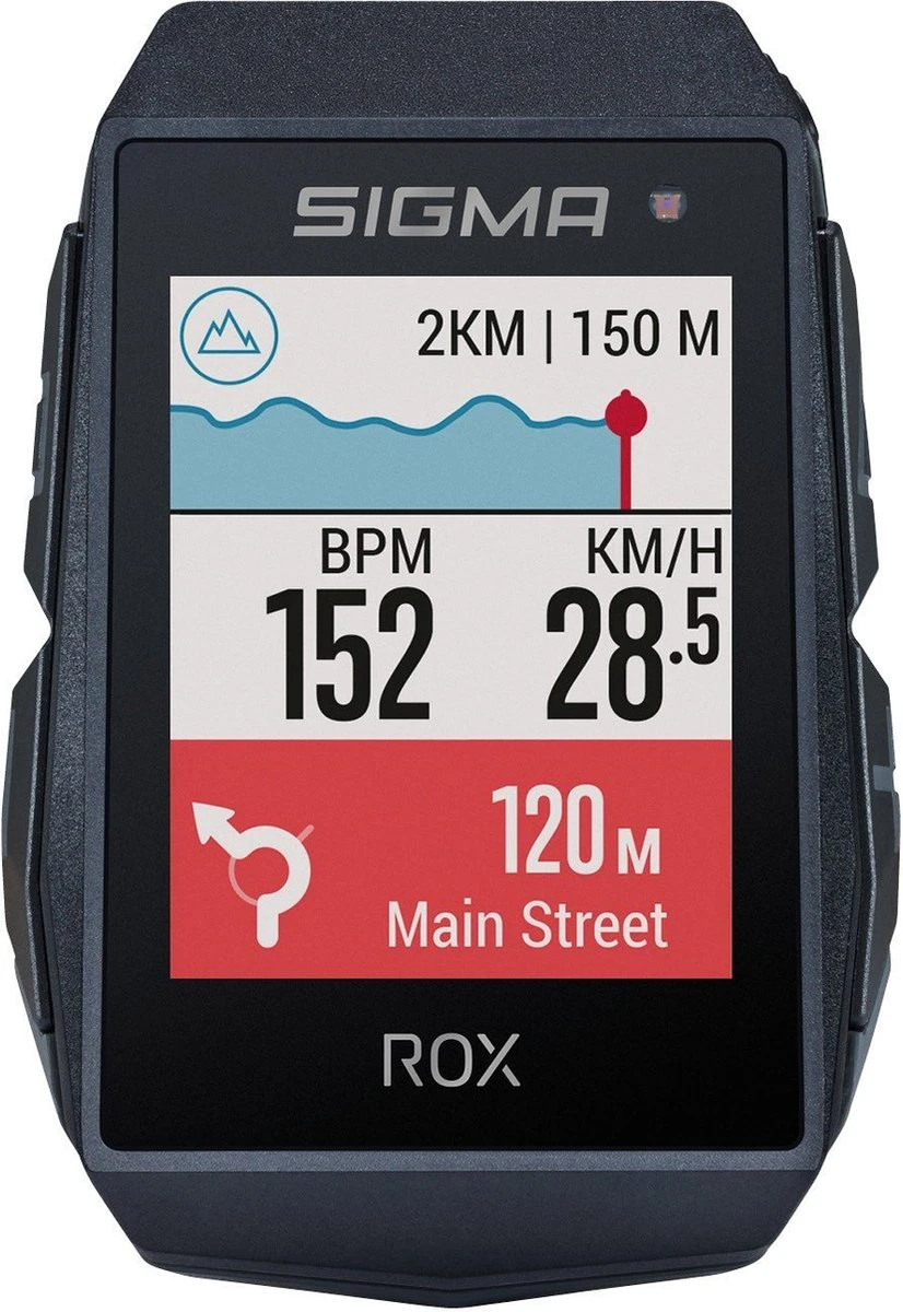SIGMA SPORT ROX 11.1 EVO GPS Fietscomputer Incl. Stuurhouder, Zwart 9 SIGMA SPORT ROX 11.1 EVO GPS Fietscomputer Incl. Stuurhouder, Zwart - Afbeelding 9