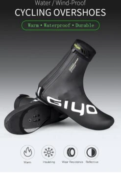 Giyo Overschoenen - Maat 44/45 (XL) - 1 Paar - Mountainbike - Wielrennen - Zwart - Wind En Waterdicht - Waterproof - Regen - Vorst -Fietsenwinkel 833x1200 2