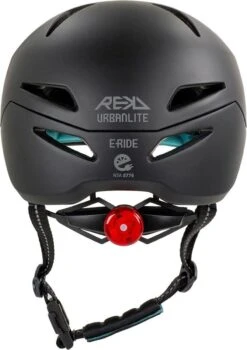 REKD Urbanlite Speed-Pedelec Helm | NTA 8776 Goedgekeurd | Snorfiets Helm | Snorscooter - Zwart -Fietsenwinkel 847x1200