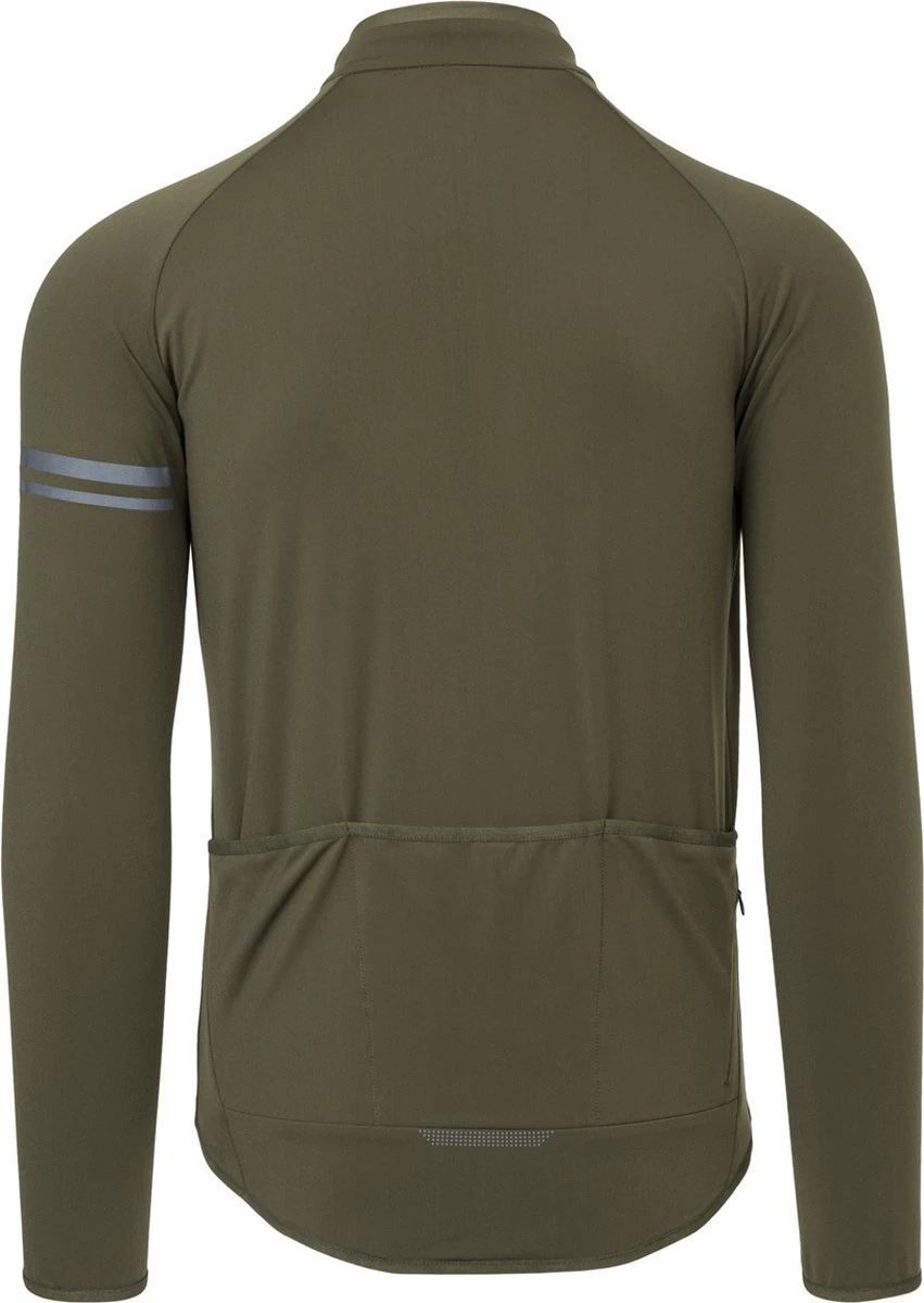 AGU Thermo Fietsshirt Lange Mouwen Essential Heren - Army Green - XL 2 AGU Thermo Fietsshirt Lange Mouwen Essential Heren - Army Green - XL - Afbeelding 2