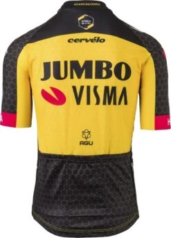 AGU Replica Fietsshirt Team Jumbo Visma Heren - Geel - XXL -Fietsenwinkel 863x1200