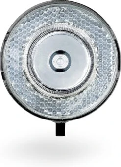 AXA 706 15 Lux - Fietslamp Voorlicht - LED Koplamp - Fietsverlichting Op Batterij - Chrome -Fietsenwinkel 870x1200