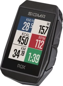 SIGMA SPORT ROX 11.1 EVO GPS Fietscomputer Incl. Stuurhouder, Zwart