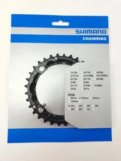 Kettingblad 32T Shimano Deore FC-M480 - Zwart 12 Kettingblad 32T Shimano Deore FC-M480 - Zwart -Fietsenwinkel 900x1200 15