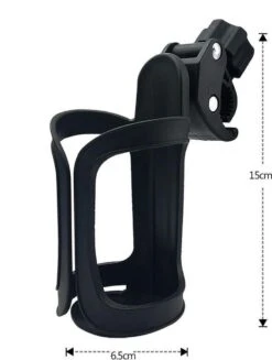 Universele Bekerhouder – Drinkfleshouder Kinderwagen Buggy En Fiets – Bidonhouder Ook Geschikt Voor Joolz – Zwart -Fietsenwinkel 906x1200 1