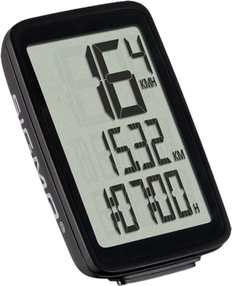 Sigma Fietscomputer Pure 1 - Zwart - Met Draad 4 Sigma Fietscomputer Pure 1 - Zwart - Met Draad - Afbeelding 4