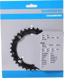 Kettingblad 32T Shimano Deore FC-M480 - Zwart 17 Kettingblad 32T Shimano Deore FC-M480 - Zwart -Fietsenwinkel 977x1200 1