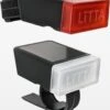 LITTA 2 Fietsverlichting Op Zonne-energie - Zwart (set)